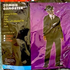 Zombie Gangster costume